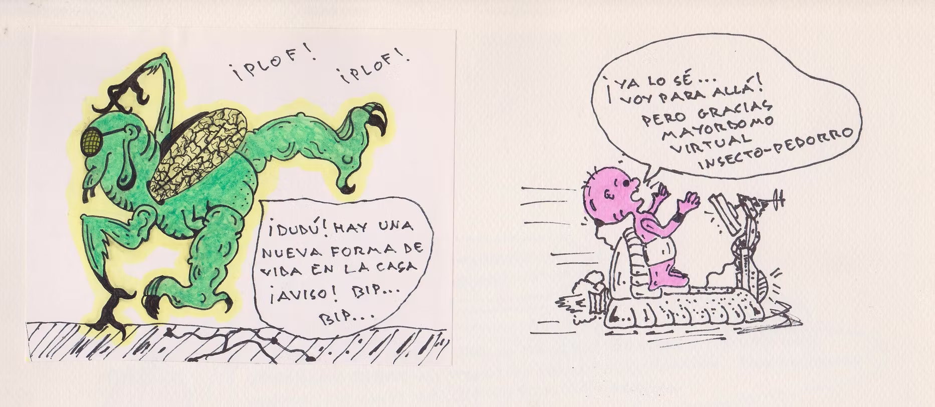 Vicios, viñeta 1